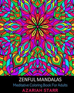 portada Zenful Mandalas: Meditative Coloring Book for Adults (in English)