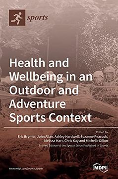 portada Health and Wellbeing in an Outdoor and Adventure Sports Context (en Inglés)