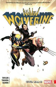 portada All-New Wolverine Vol. 2: Civil war ii (in English)