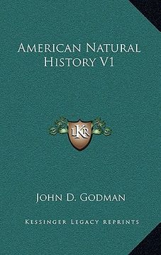 portada american natural history v1 (in English)
