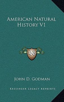 portada american natural history v1 (en Inglés)