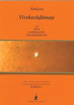 portada Vivekacudamani, la Joya Suprema del Discernimiento