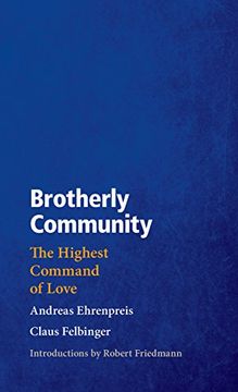 portada Brotherly Community: The Highest Command of Love (in English)