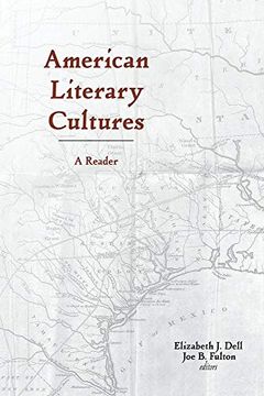 portada American Literary Cultures: A Reader (in English)