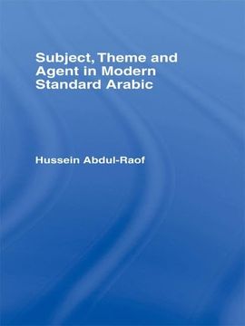 portada Subject, Theme and Agent in Modern Standard Arabic (en Inglés)