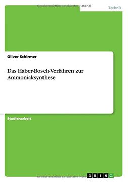 portada Das Haber-Bosch-Verfahren zur Ammoniaksynthese (German Edition)