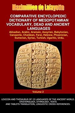 portada V2.Comparative Encyclopedic Dictionary of Mesopotamian Vocabulary Dead & Ancient Languages