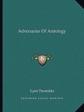 portada adversaries of astrology (en Inglés)