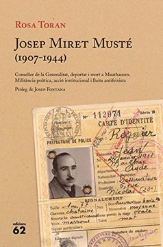 portada Josep Miret Musté (1907-1944) (Catalan Edition)