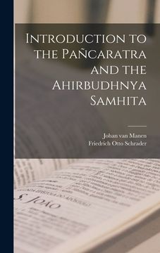 portada Introduction to the Pañcaratra and the Ahirbudhnya Samhita (en Inglés)