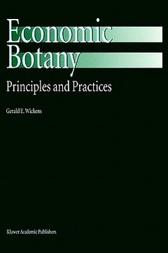 portada economic botany: principles and practices (en Inglés)