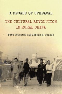 portada A Decade of Upheaval: The Cultural Revolution in Rural China (Princeton Studies in Contemporary China) (en Inglés)