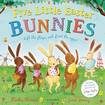 portada Five Little Easter Bunnies (The Bunny Adventures) (en Inglés)