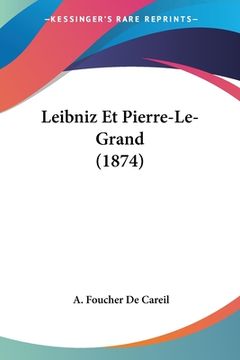 portada Leibniz Et Pierre-Le-Grand (1874) (en Francés)