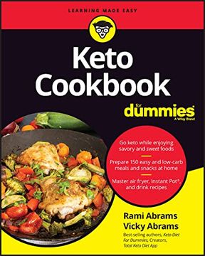 portada Keto Cookbook for Dummies (en Inglés)