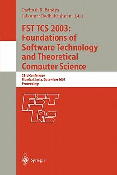 portada fst tcs 2003: foundations of software technology and theoretical computer science (in English)