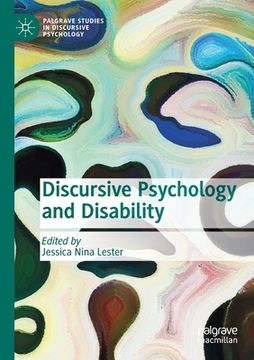 portada Discursive Psychology and Disability (en Inglés)