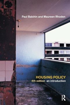 portada Housing Policy: An Introduction (en Inglés)