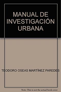 Manual Investigacion Urbana