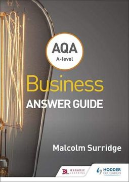 portada Aqa A-Level Business Answer Guide (Surridge and Gillespie) (en Inglés)