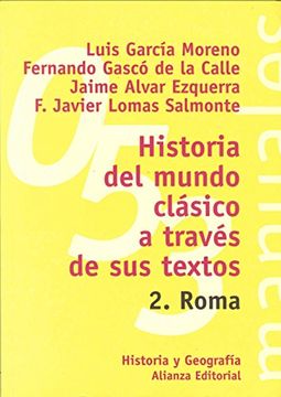 portada Historia del Mundo Clasico a Traves de sus Textos (in Spanish)