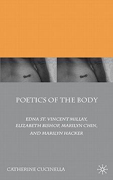 portada poetics of the body,edna st. vincent millay, elizabeth bishop, marilyn chin, and marilyn hacker