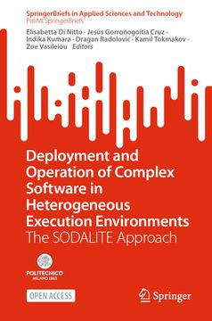 portada Deployment and Operation of Complex Software in Heterogeneous Execution Environments: The Sodalite Approach (en Inglés)