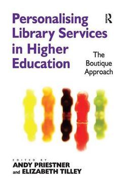 portada personalising library services in higher education (in English)