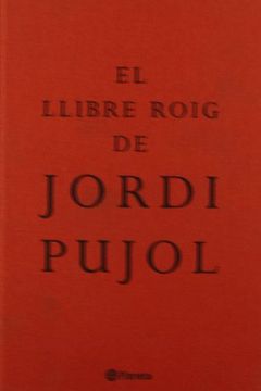 portada El Llibre Roig de Jordi Pujol (en Catalá)