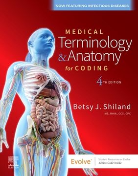 portada Medical Terminology & Anatomy for Coding, 4e (en Inglés)