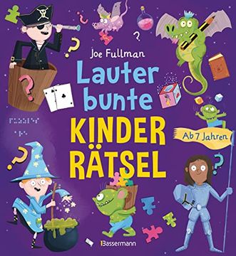 portada Lauter Bunte Kinderrätsel ab 7 Jahren (in German)