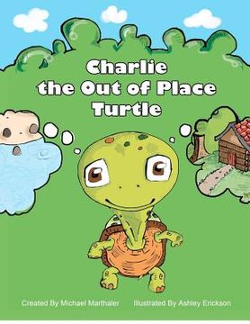 portada charlie the out of place turtle (en Inglés)