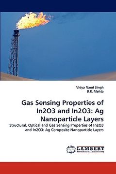 portada gas sensing properties of in2o3 and in2o3: ag nanoparticle layers (en Inglés)