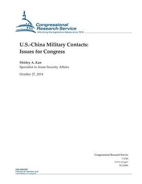 portada U.S.-China Military Contacts: Issues for Congress (in English)