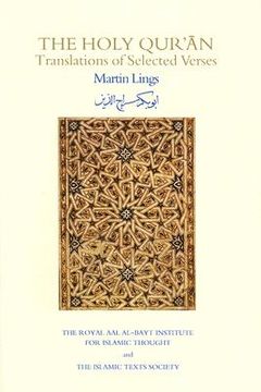 portada the holy qur'an: translations of selected verses (en Inglés)