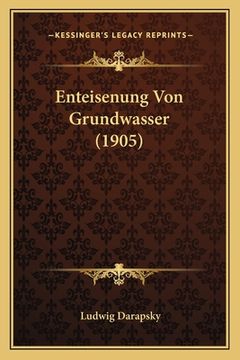portada Enteisenung Von Grundwasser (1905) (en Alemán)