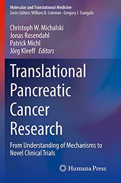 portada Translational Pancreatic Cancer Research: From Understanding of Mechanisms to Novel Clinical Trials (en Inglés)