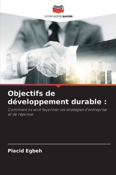 portada Objectifs de développement durable (en Francés)
