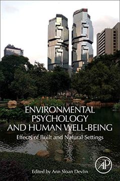 portada Environmental Psychology and Human Well-Being: Effects of Built and Natural Settings (in English)