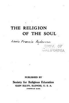 portada The religion of the soul (en Inglés)