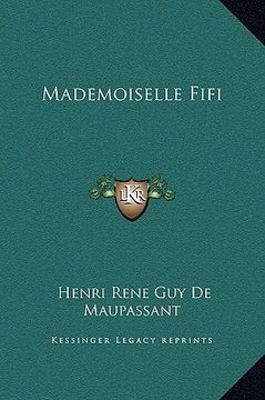 portada mademoiselle fifi (en Inglés)