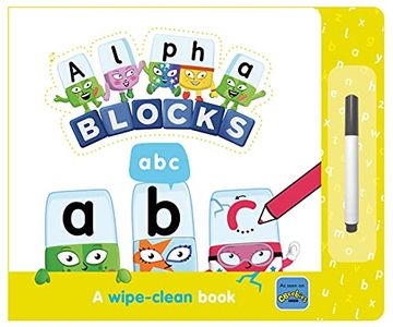 portada Alphablocks Abc: A Wipe-Clean Book 