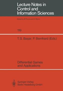 portada differential games and applications (en Inglés)
