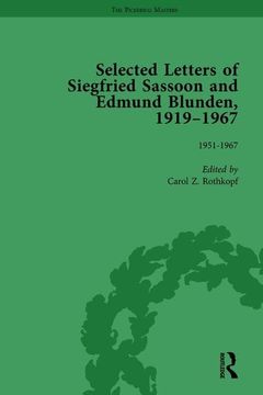 portada Selected Letters of Siegfried Sassoon and Edmund Blunden, 1919-1967 Vol 3 (en Inglés)