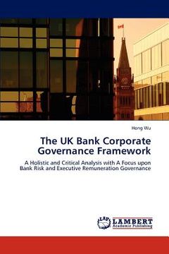 portada the uk bank corporate governance framework