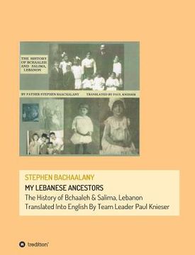 portada My Lebanese Ancestors (en Inglés)