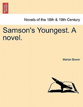 portada samson's youngest. a novel.