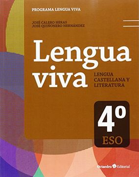 portada Lengua Viva 4 º ESO. Ed. 2016 (LENGUA VIVA. Edicion 2015-2016)
