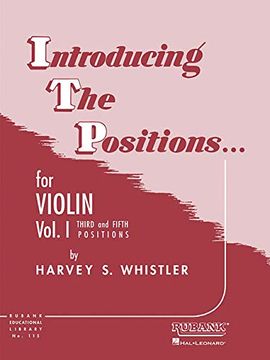 portada Introducing the Positions for Violin: Volume 1 - Third and Fifth Position 