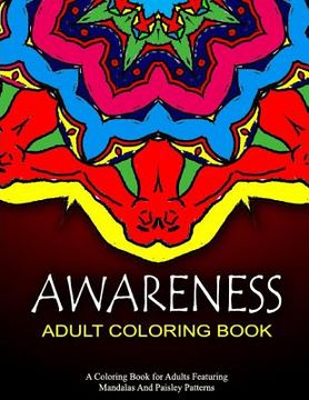 portada AWARENESS ADULT COLORING BOOK - Vol.5: relaxation coloring books for adults (en Inglés)